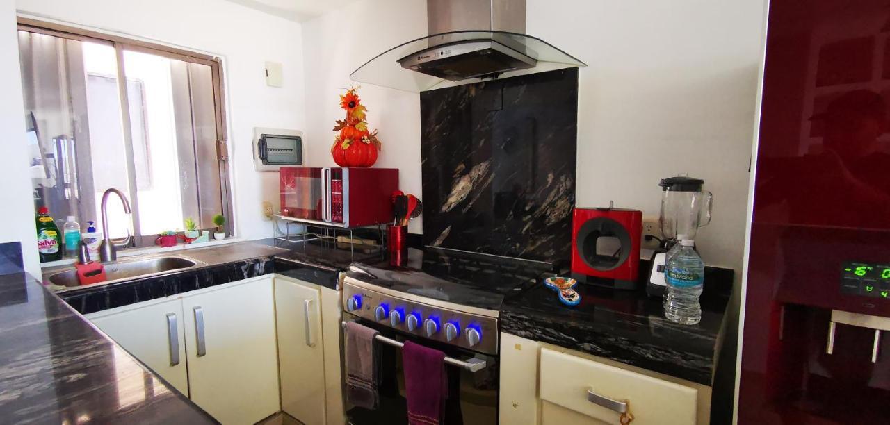 Villa Aurora Beautiful Beachfront Apartment カンクン エクステリア 写真