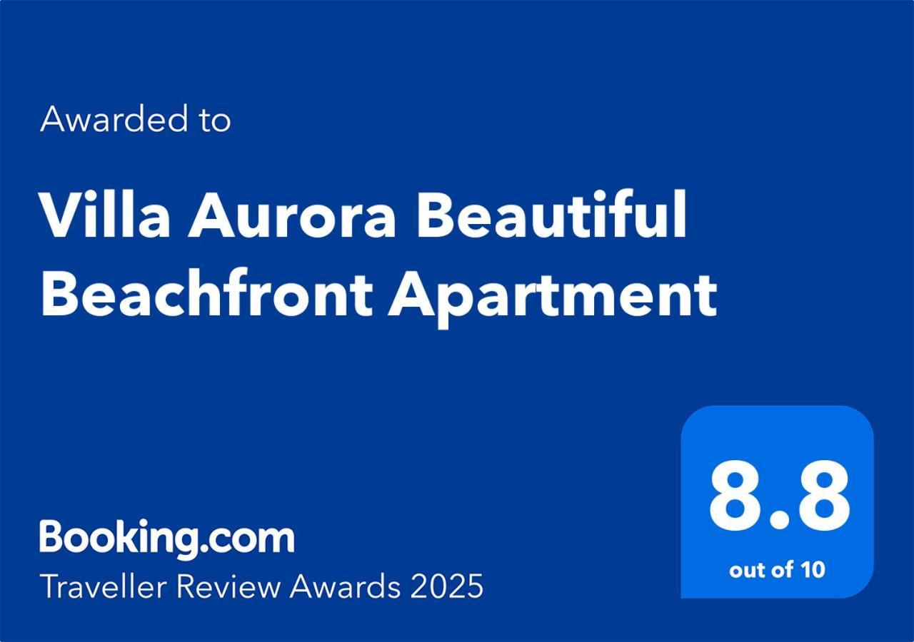 Villa Aurora Beautiful Beachfront Apartment カンクン エクステリア 写真